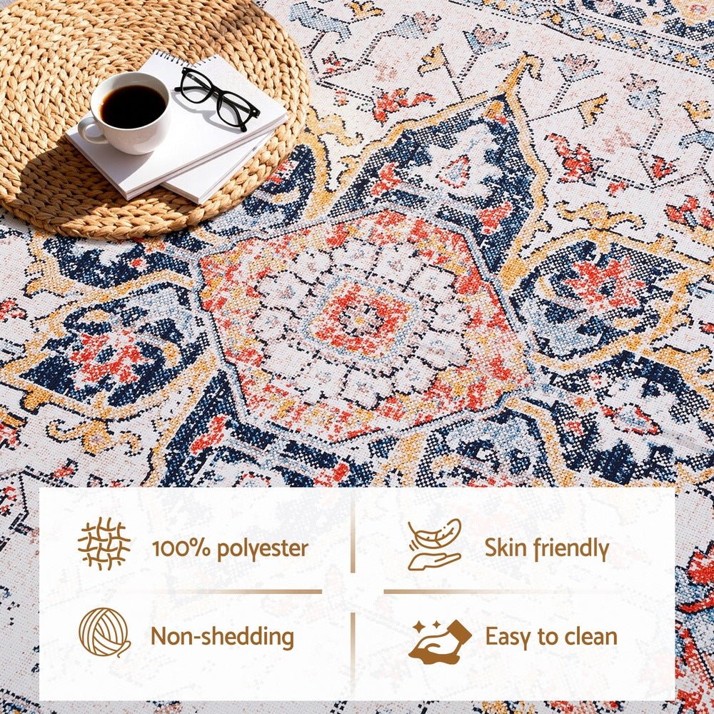 Floor Rug 200X290cm Large Washable Carpet - Home & Garden > Rugs > Floor Rugs - Rivercity House & Home Co. (ABN 18 642 972 209) - Affordable Modern Furniture Australia