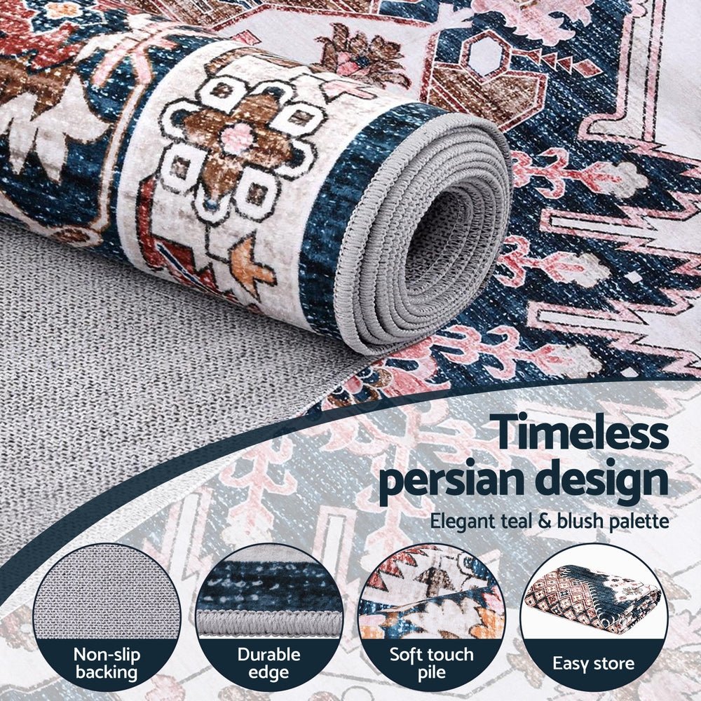 Floor Rug 200X290cm Large Washable Persian Area Rug Living Room Carpet - Home & Garden > Rugs > Floor Rugs - Rivercity House & Home Co. (ABN 18 642 972 209) - Affordable Modern Furniture Australia
