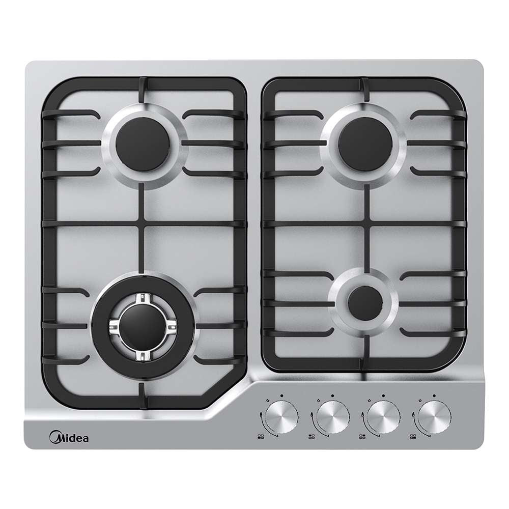 Gas Cooktop 60cm Stainless Steel 4 Burners - Appliances > Kitchen Appliances > Cooktops & Stoves - Rivercity House & Home Co. (ABN 18 642 972 209) - Affordable Modern Furniture Australia