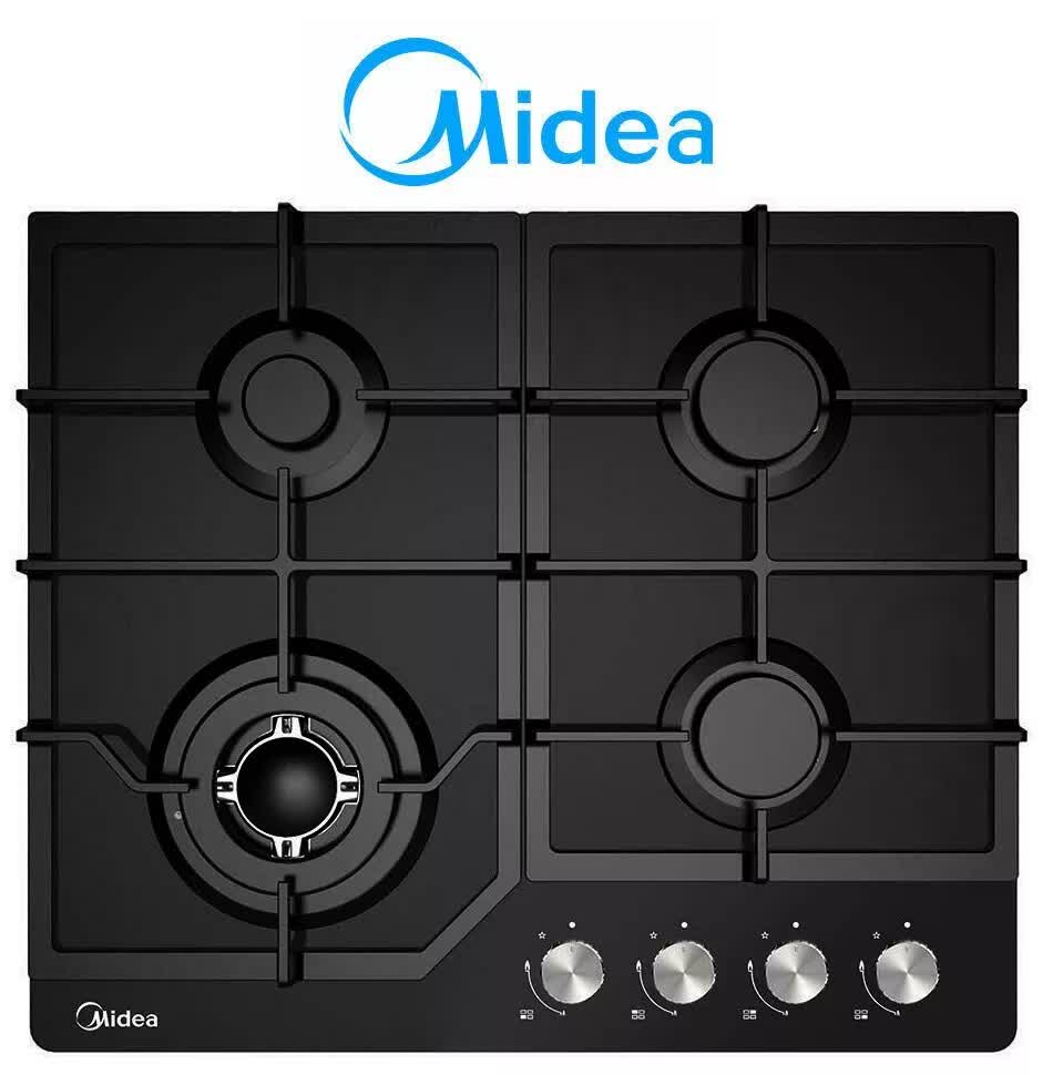Gas Glass Cooktop 60cm Black - Appliances > Kitchen Appliances > Cooktops & Stoves - Rivercity House & Home Co. (ABN 18 642 972 209) - Affordable Modern Furniture Australia