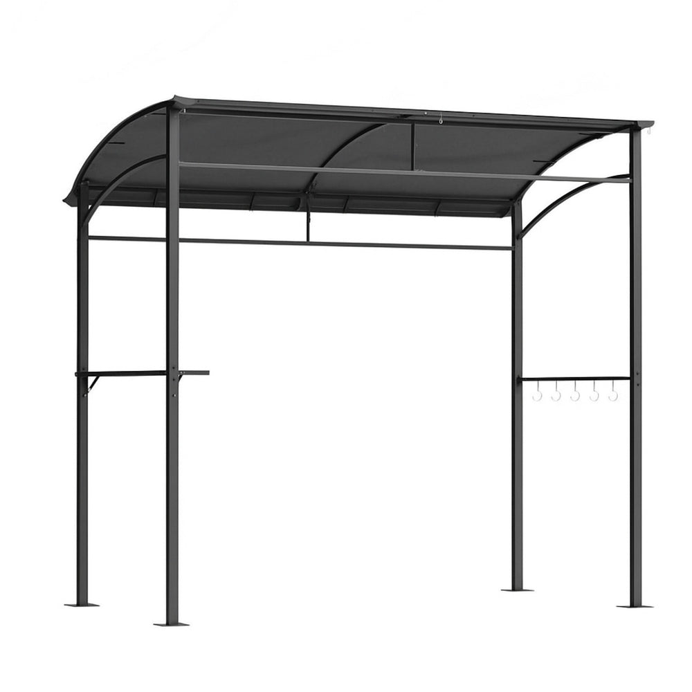 Gazebo Outdoor BBQ Grill Patio Garden Marquee Shade Shelter Shelf Hooks Grey - Home & Garden > Shading > Canopies & Gazebos - Rivercity House & Home Co. (ABN 18 642 972 209) - Affordable Modern Furniture Australia