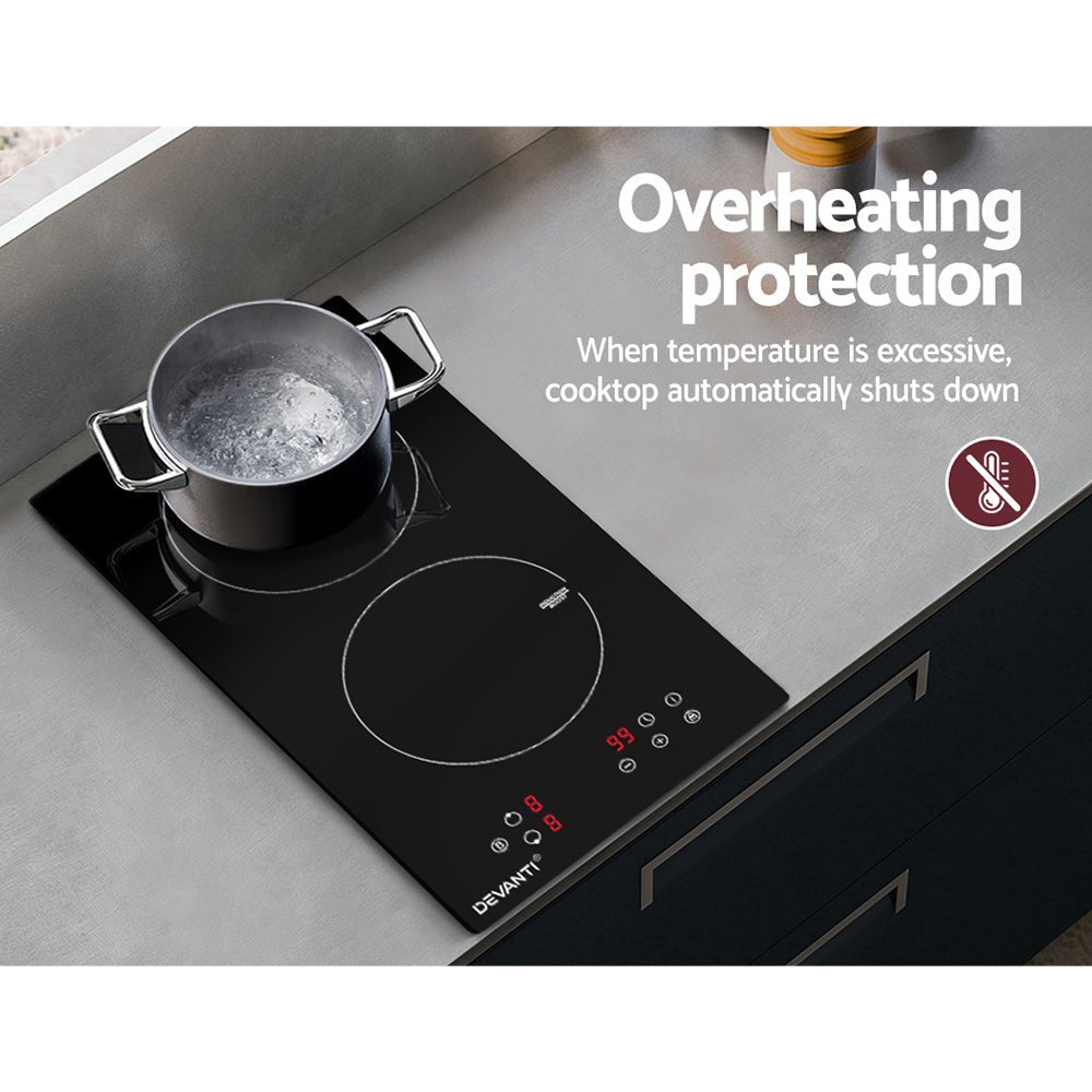 Induction Cooktop 30cm Electric Cooker - Appliances > Kitchen Appliances > Cooktops & Stoves - Rivercity House & Home Co. (ABN 18 642 972 209) - Affordable Modern Furniture Australia