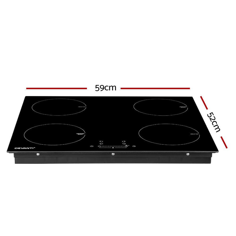 Induction Cooktop 60cm Electric Cooker - Appliances > Kitchen Appliances > Cooktops & Stoves - Rivercity House & Home Co. (ABN 18 642 972 209) - Affordable Modern Furniture Australia