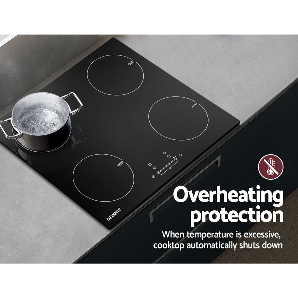Induction Cooktop 60cm Electric Cooker - Appliances > Kitchen Appliances > Cooktops & Stoves - Rivercity House & Home Co. (ABN 18 642 972 209) - Affordable Modern Furniture Australia