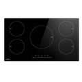 90cm Induction Cooktop Electric Cooker - Black