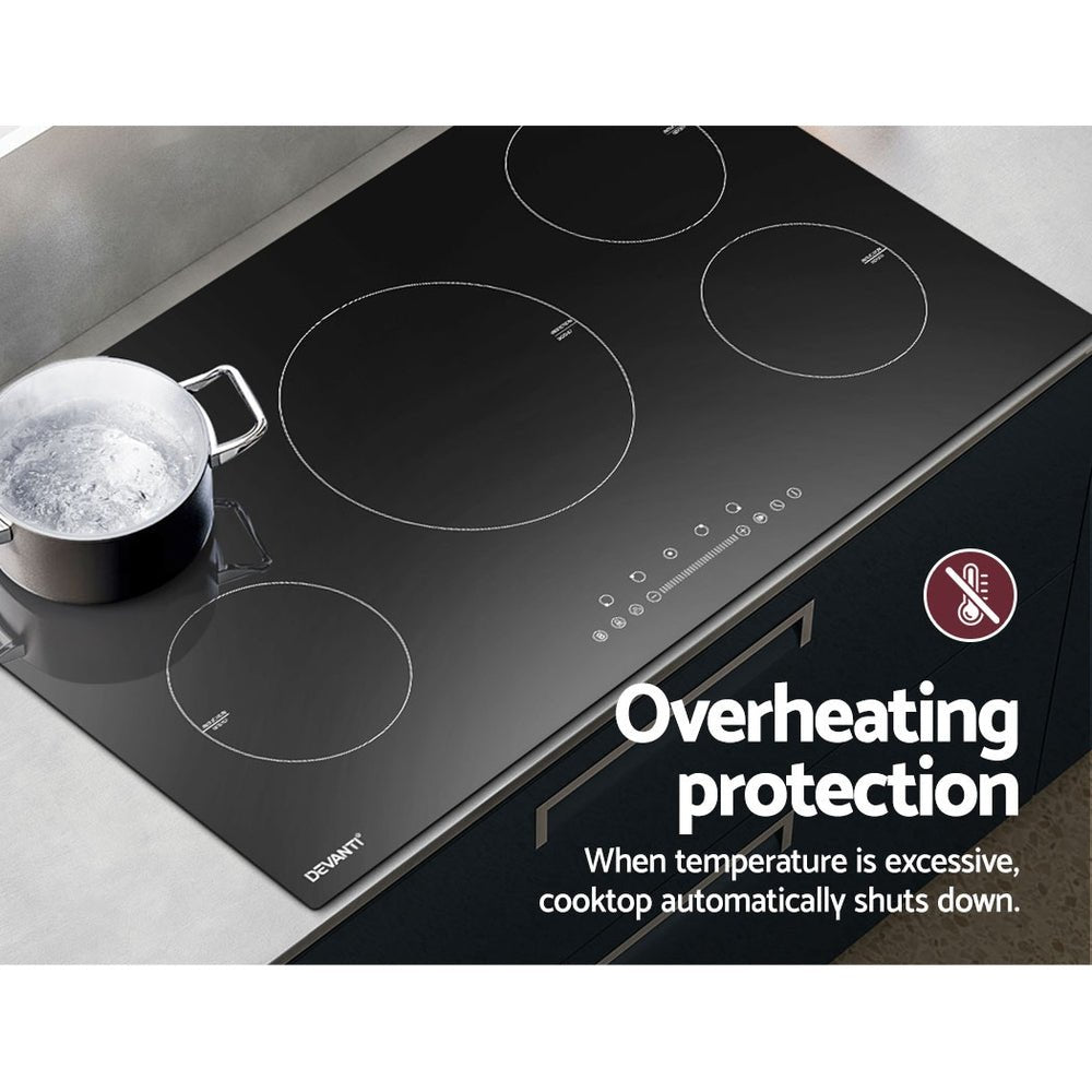 Induction Cooktop 90cm Electric Cooker - Appliances > Kitchen Appliances > Cooktops & Stoves - Rivercity House & Home Co. (ABN 18 642 972 209) - Affordable Modern Furniture Australia