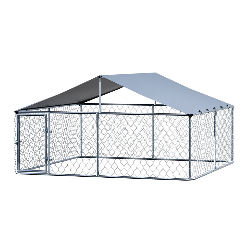 i.Pet Dog Kennel Large House XXL Pet Run Cage Puppy Outdoor Enclosure With Roof - Pet Care > Dog Supplies - Rivercity House & Home Co. (ABN 18 642 972 209) - Affordable Modern Furniture Australia