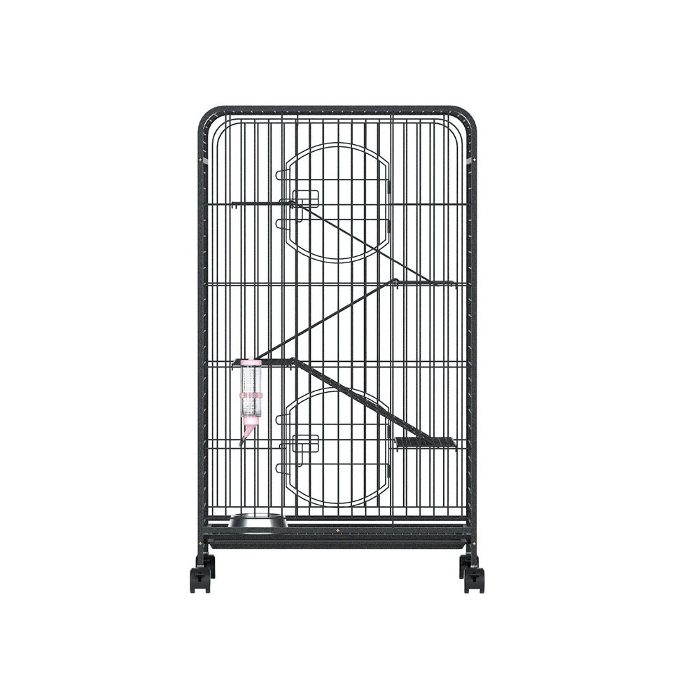 i.Pet Rabbit Cage Indoor Hutch Guinea Pig Bird Ferret Cat Hamster 110cm 4 Level - Pet Care > Coops & Hutches - Rivercity House & Home Co. (ABN 18 642 972 209) - Affordable Modern Furniture Australia