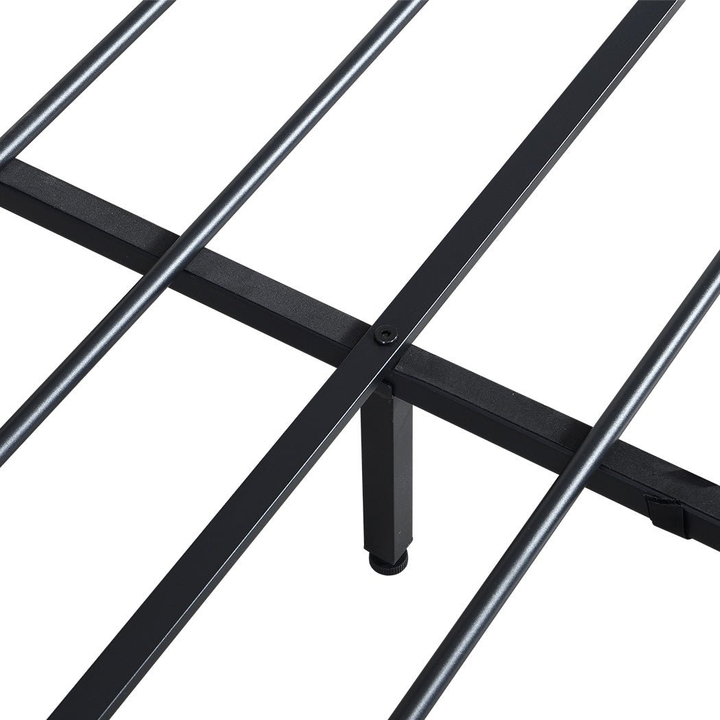 Kensley Queen LED Storage Bed Frame – Industrial - Rivercity House & Home Co. (ABN 18 642 972 209) - Affordable Modern Furniture Australia