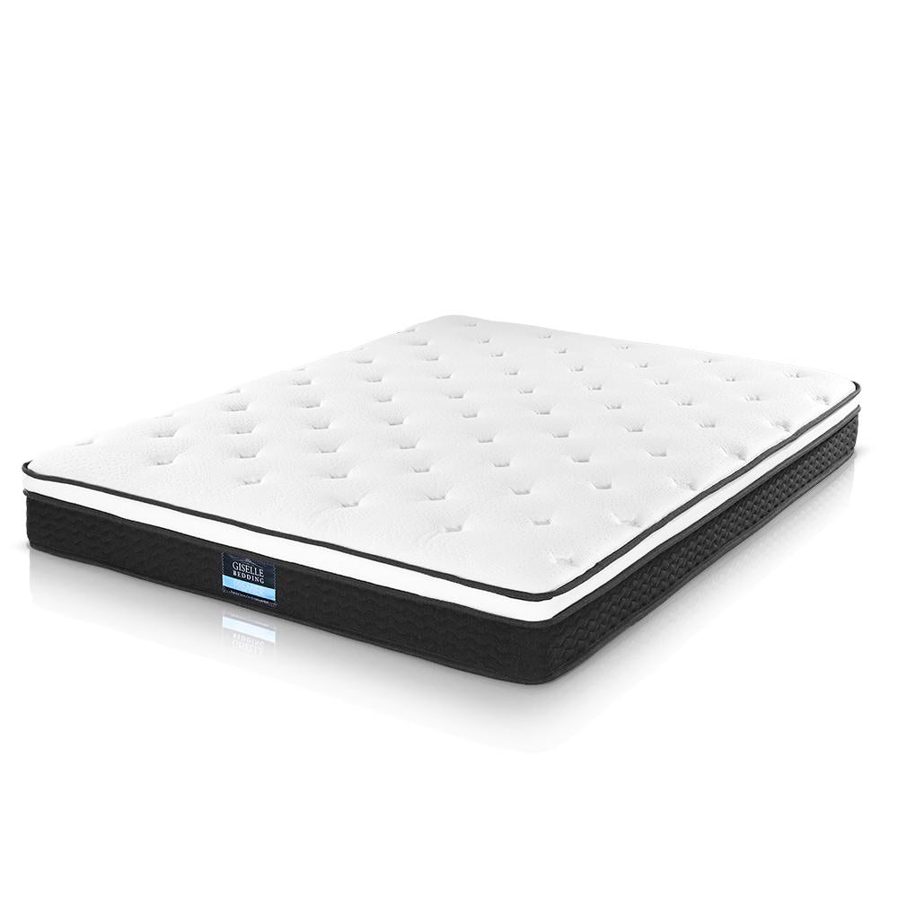 King Size | Bonita Euro Top Bonnell Spring Mattress (Medium Firm) - Rivercity House & Home Co. (ABN 18 642 972 209) - Affordable Modern Furniture Australia