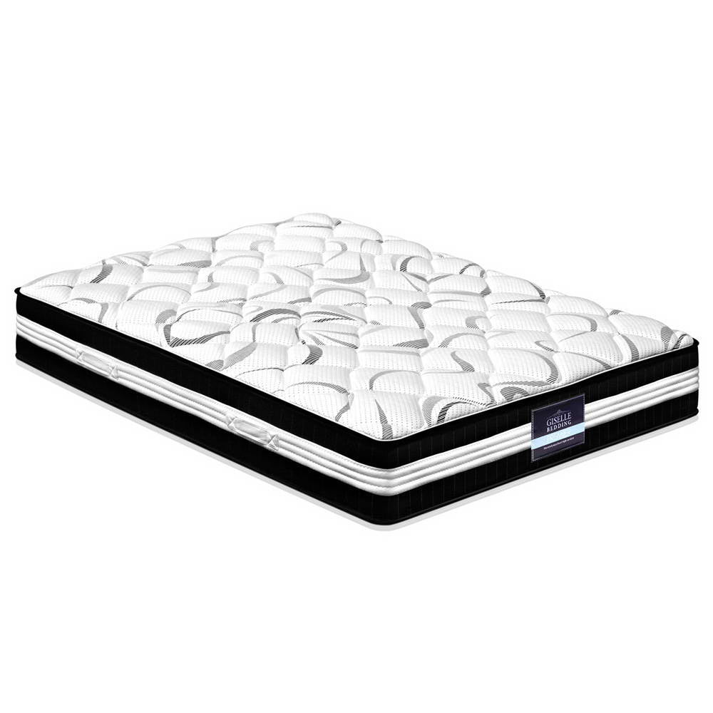 King Size | Mykonos Euro Top Pocket Spring Mattress (Medium Firm) - Rivercity House & Home Co. (ABN 18 642 972 209) - Affordable Modern Furniture Australia