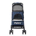 Large Pet Stroller Dog and Cat Carrier with 360° Wheels - Blue