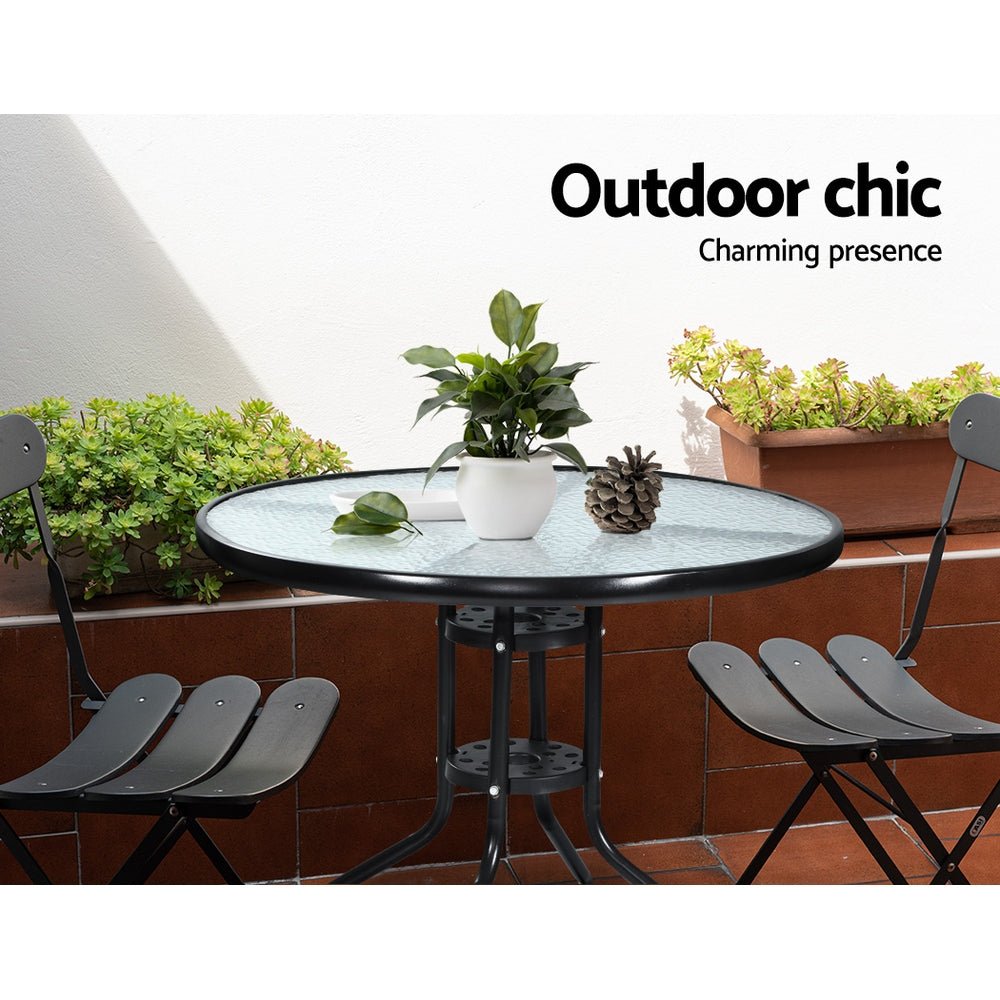 Outdoor Dining Table 70CM - Rivercity House & Home Co. (ABN 18 642 972 209) - Affordable Modern Furniture Australia