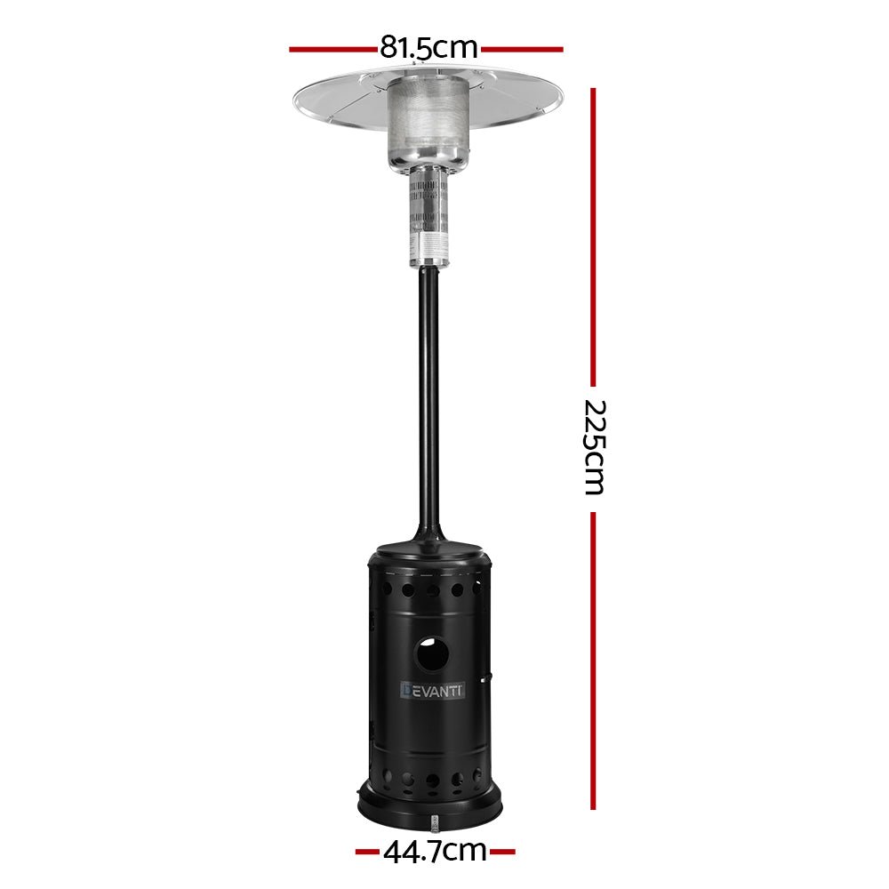 Outdoor Gas Patio Heater - Appliances > Heaters > Patio Heaters - Rivercity House & Home Co. (ABN 18 642 972 209) - Affordable Modern Furniture Australia