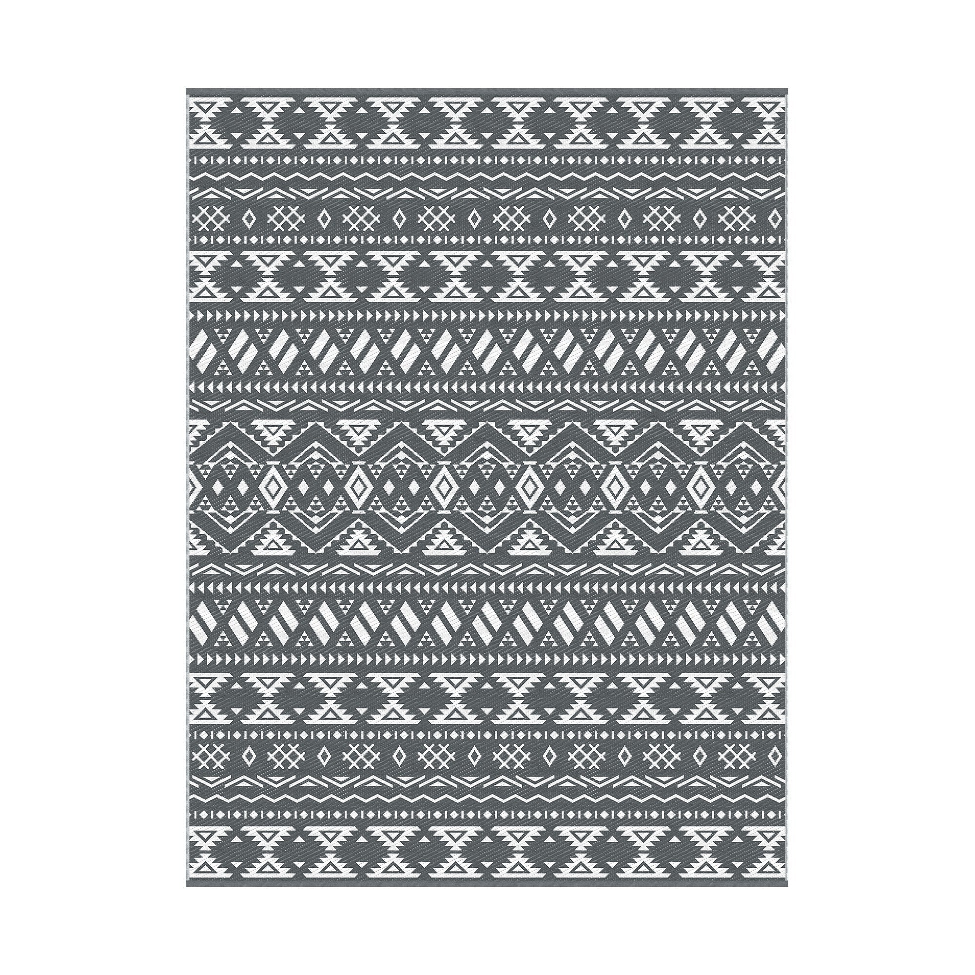 Outdoor Rugs 274x366cm Large Carpet Reversible Area Mat PP Dual - Sided Patio Rug Bohemian - Home & Garden > Rugs > Outdoor Rugs - Rivercity House & Home Co. (ABN 18 642 972 209) - Affordable Modern Furniture Australia