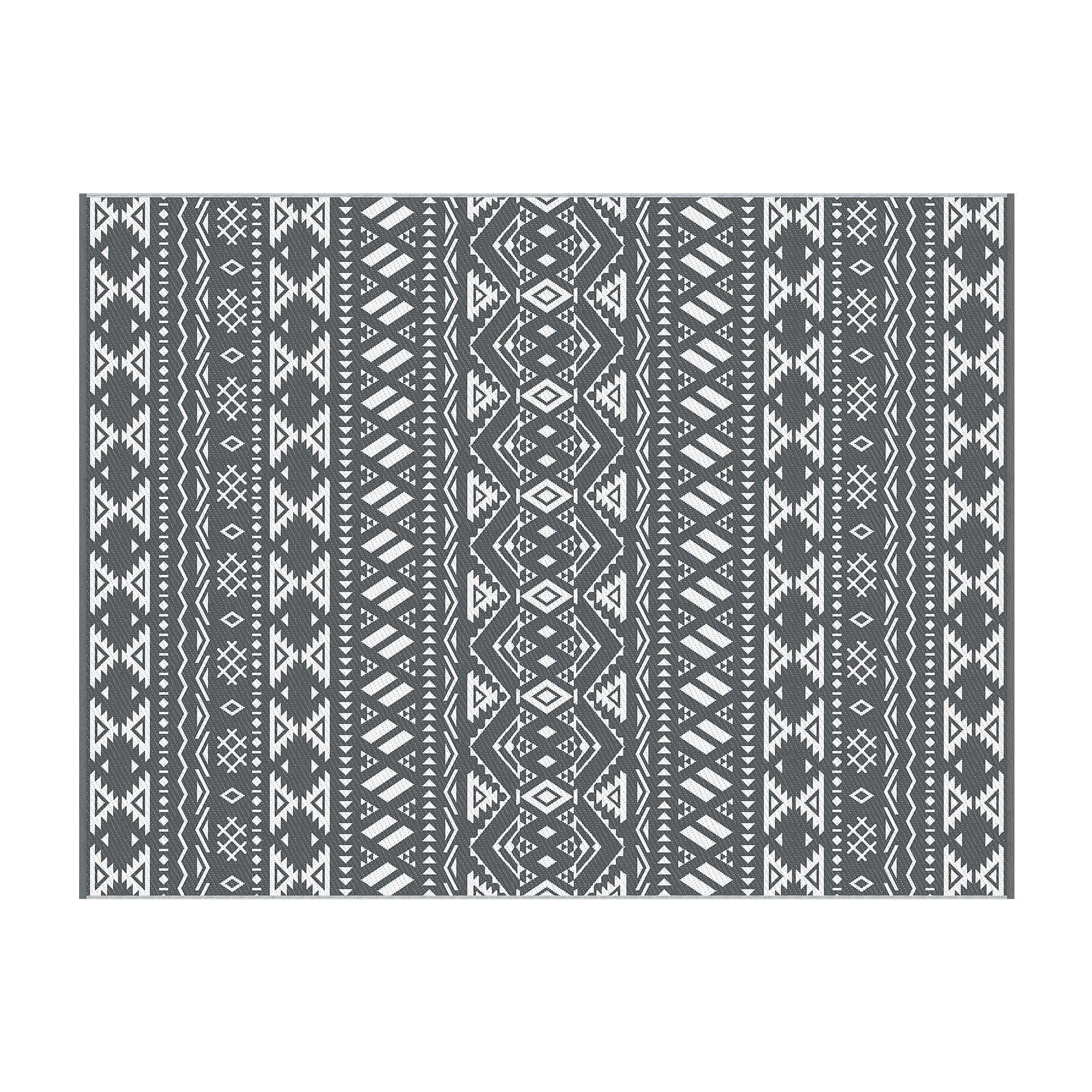 Outdoor Rugs 274x366cm Large Carpet Reversible Area Mat PP Dual - Sided Patio Rug Bohemian - Home & Garden > Rugs > Outdoor Rugs - Rivercity House & Home Co. (ABN 18 642 972 209) - Affordable Modern Furniture Australia