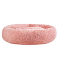 Pet Calming Bed Extra Large 110cm Pink Washable