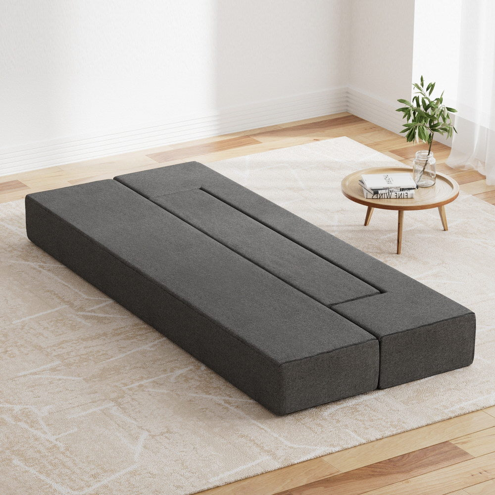Portable Sofa Bed Folding Mattress Lounger - Rivercity House & Home Co. (ABN 18 642 972 209) - Affordable Modern Furniture Australia