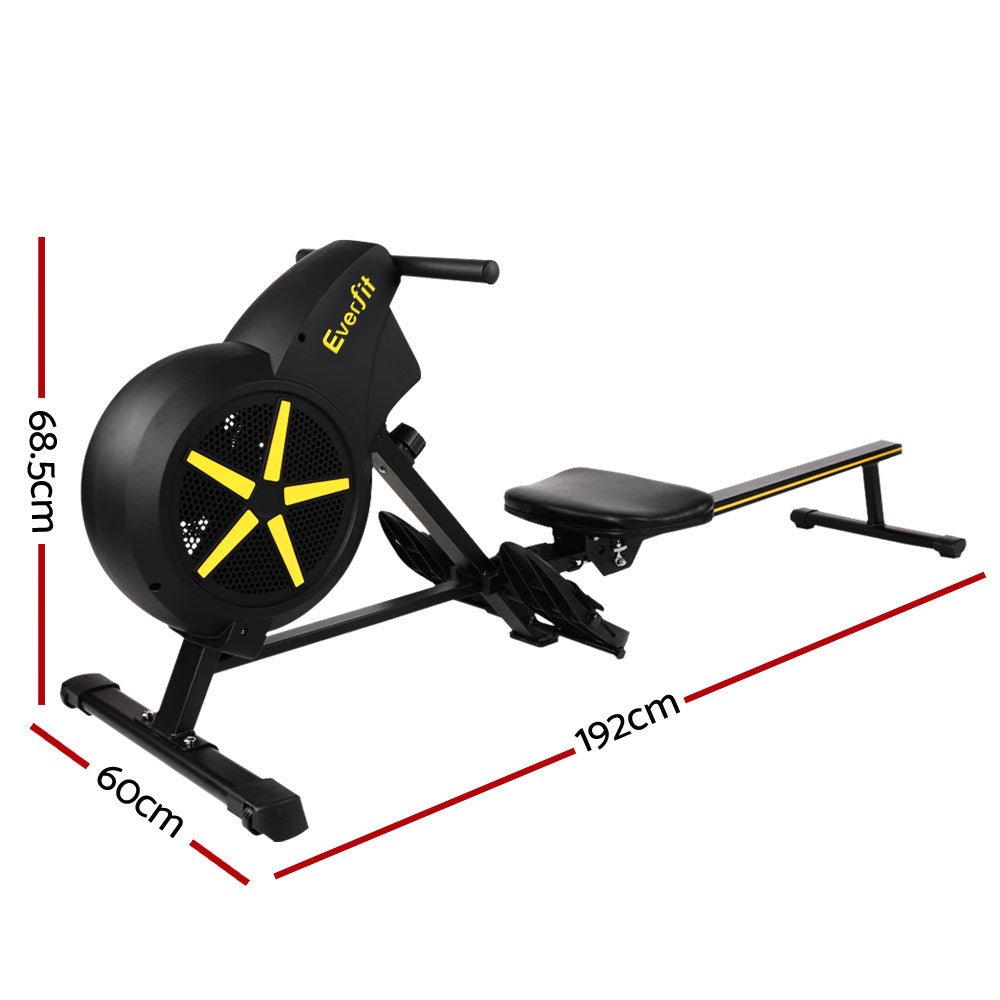 Rowing Exercise Machine Rower Resistance - Rivercity House & Home Co. (ABN 18 642 972 209) - Affordable Modern Furniture Australia