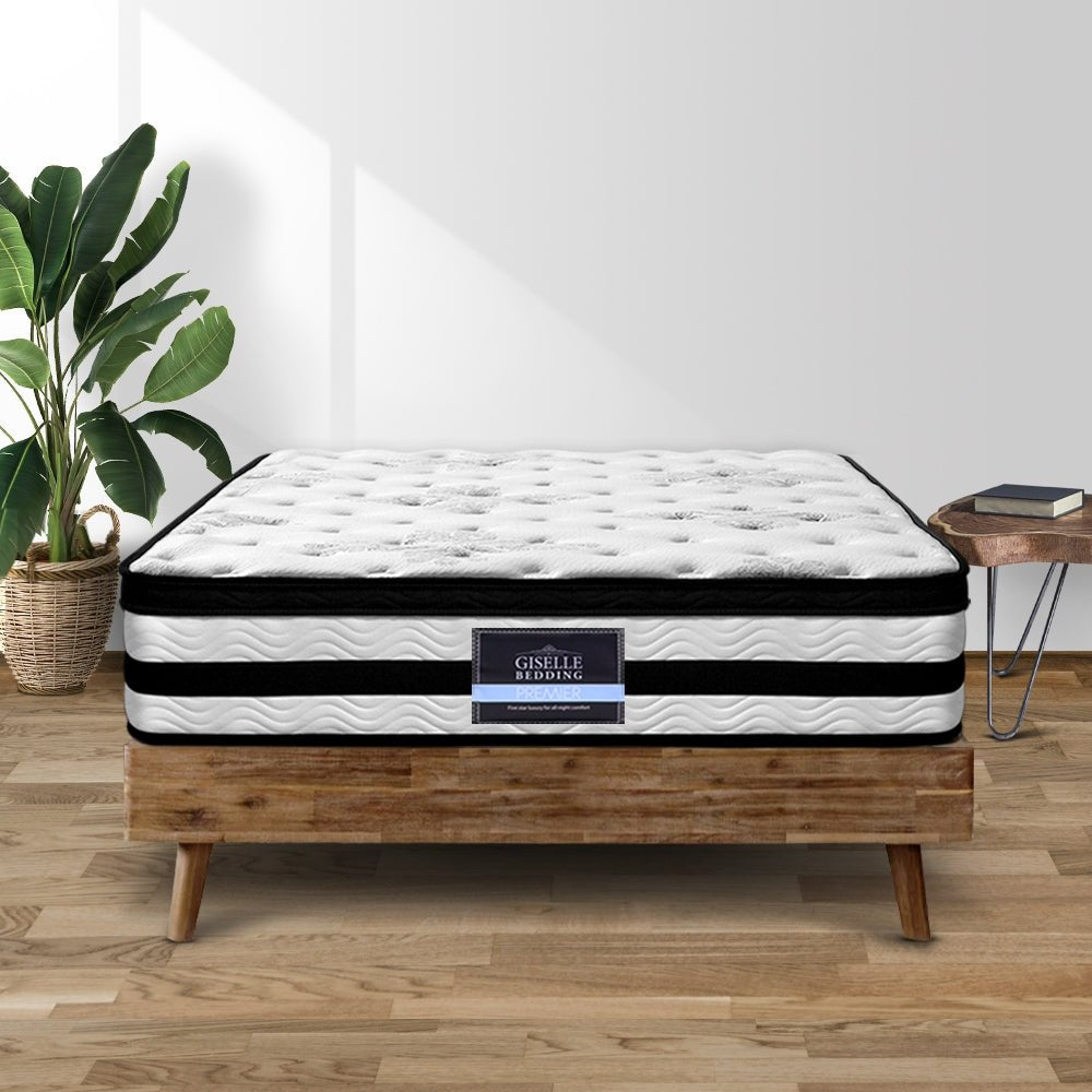 Single Size | Algarve Euro Top Pocket Spring Mattress (Medium Firm) - Rivercity House & Home Co. (ABN 18 642 972 209) - Affordable Modern Furniture Australia