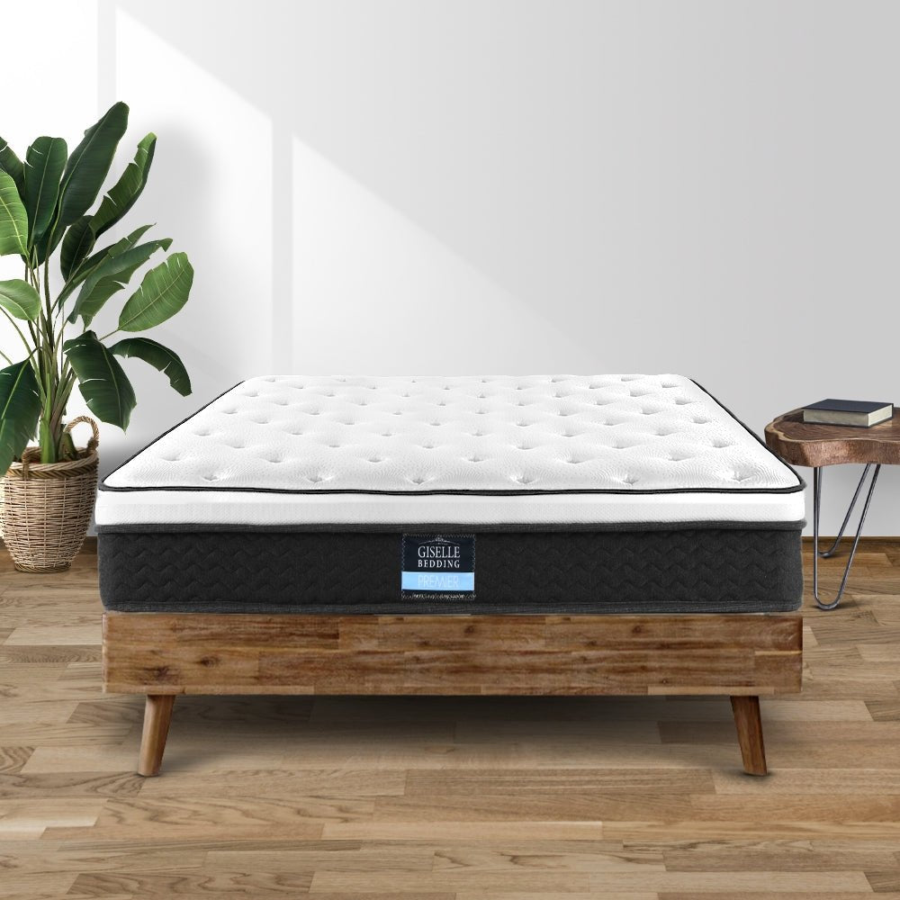 Single Size | Bonita Euro Top Bonnell Spring Mattress - Rivercity House & Home Co. (ABN 18 642 972 209) - Affordable Modern Furniture Australia
