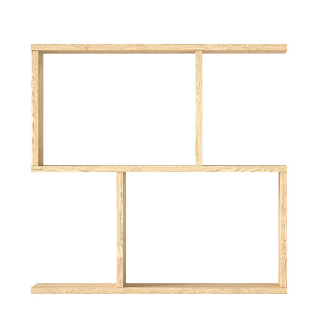 Slim 2 - Tier Narrow Side Table Bedside Nightstand - Deep Oak - Rivercity House & Home Co. (ABN 18 642 972 209) - Affordable Modern Furniture Australia