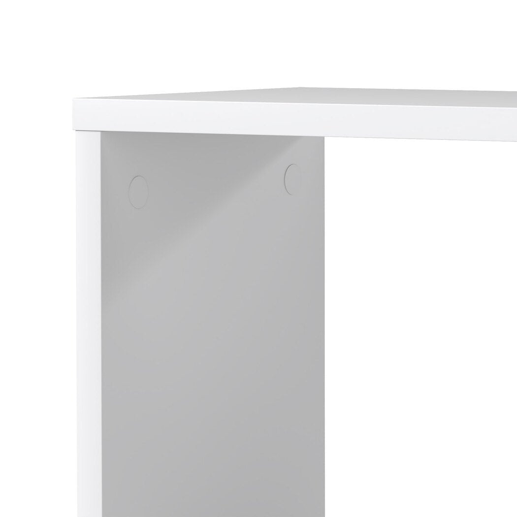Slim 2 - Tier Narrow Side Table Bedside Nightstand - White - Rivercity House & Home Co. (ABN 18 642 972 209) - Affordable Modern Furniture Australia