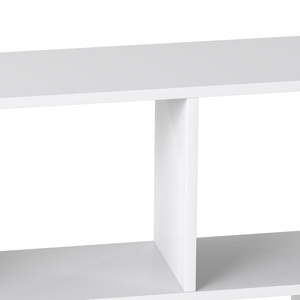 Slim 2 - Tier Narrow Side Table Bedside Nightstand - White - Rivercity House & Home Co. (ABN 18 642 972 209) - Affordable Modern Furniture Australia