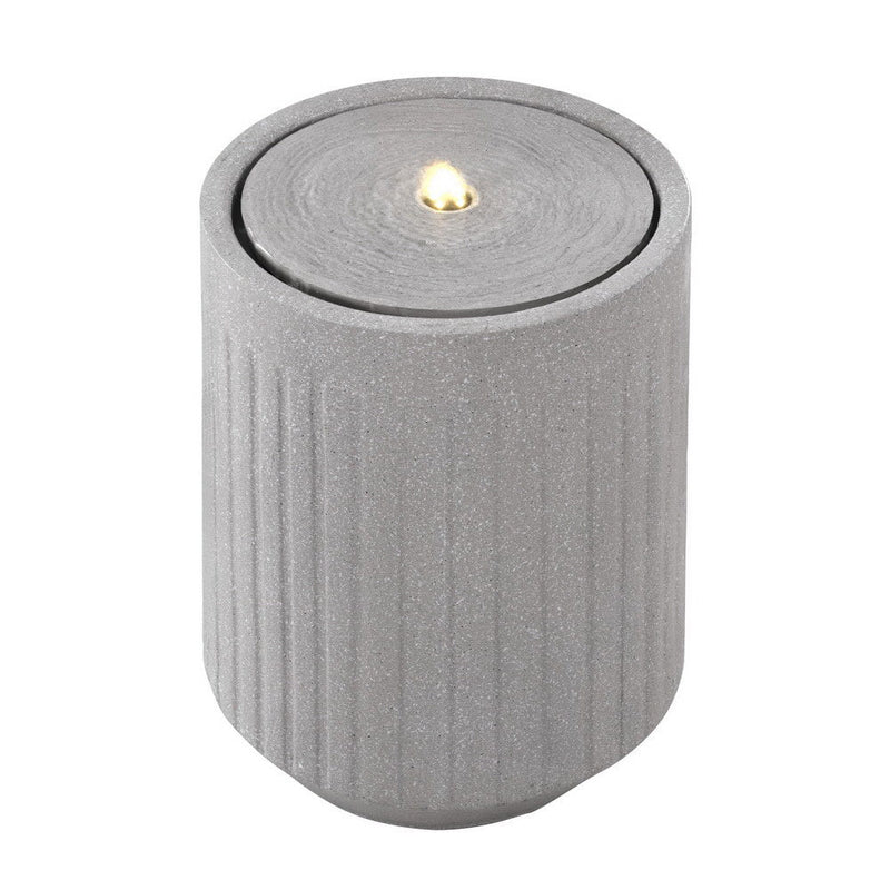 Solar Fountain Water Feature Outdoor Fountain LED Lights Beige - Home & Garden > Fountains > Fountain & Ponds Accessories - Rivercity House & Home Co. (ABN 18 642 972 209) - Affordable Modern Furniture Australia