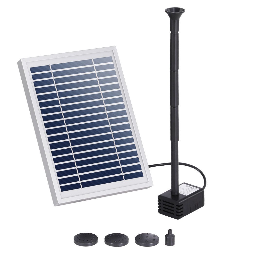 Solar Pond Pump Submersible Water Fountain Kit 4.4FT - Home & Garden > Fountains > Fountain & Ponds Accessories - Rivercity House & Home Co. (ABN 18 642 972 209) - Affordable Modern Furniture Australia