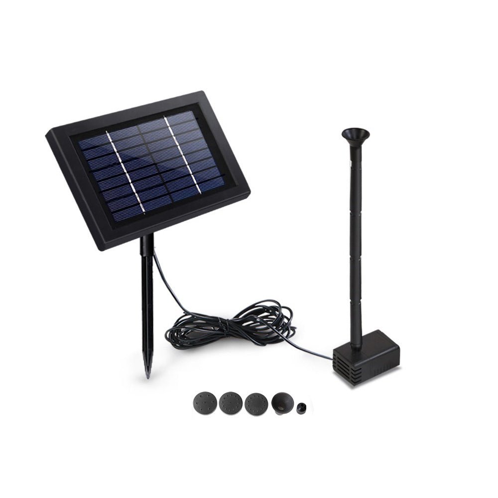 Solar Pond Pump Submersible Water Fountain Kit 4FT - Home & Garden > Fountains > Fountain & Ponds Accessories - Rivercity House & Home Co. (ABN 18 642 972 209) - Affordable Modern Furniture Australia