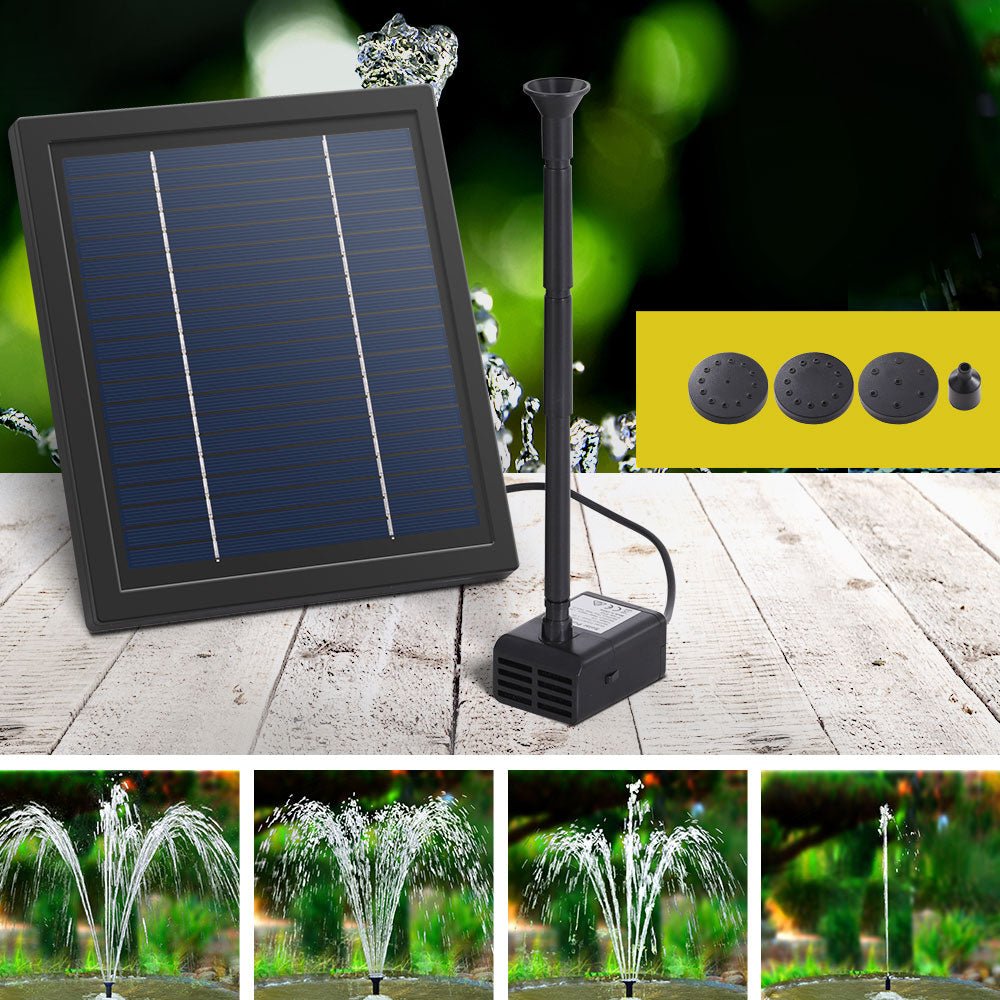 Solar Pond Pump Submersible Water Fountain Kit 6.1FT - Home & Garden > Fountains > Fountain & Ponds Accessories - Rivercity House & Home Co. (ABN 18 642 972 209) - Affordable Modern Furniture Australia
