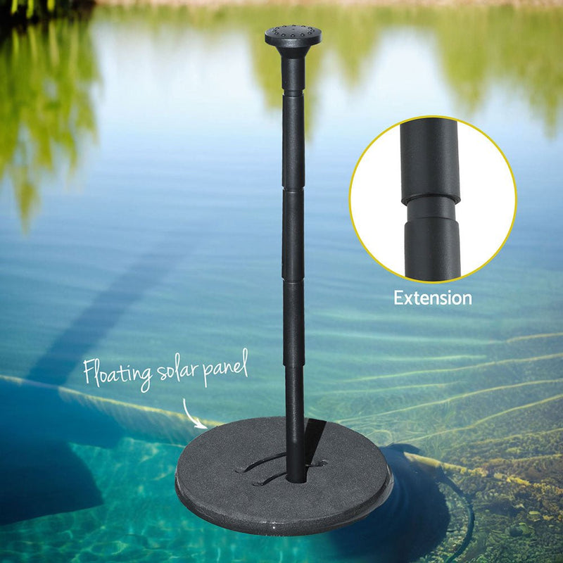 Solar Pond Pump Water Fountain Submersible Floating Bird Bath 190L/H - Home & Garden > Fountains > Fountains & Ponds - Rivercity House & Home Co. (ABN 18 642 972 209) - Affordable Modern Furniture Australia