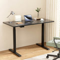 Standing Desk Electric Height Adjustable Sit Stand Desks Black 140cm