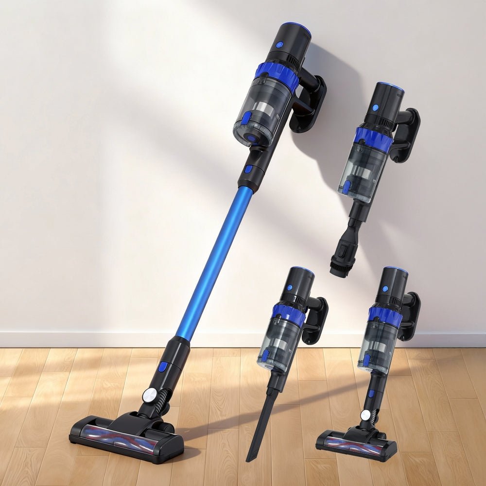 Stick Vacuum Cleaner Brushless Cordless 350W Blue - Appliances > Vacuum Cleaners > Vacuum Cleaner Accessories - Rivercity House & Home Co. (ABN 18 642 972 209) - Affordable Modern Furniture Australia