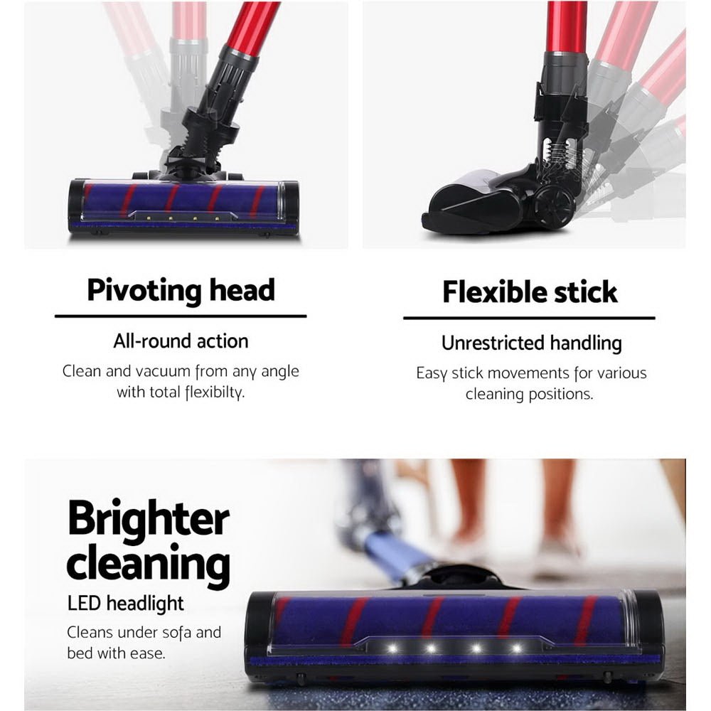 Stick Vacuum Cleaner Motorised Roller Brush Head - Appliances > Vacuum Cleaners > Stick Vacuums - Rivercity House & Home Co. (ABN 18 642 972 209) - Affordable Modern Furniture Australia