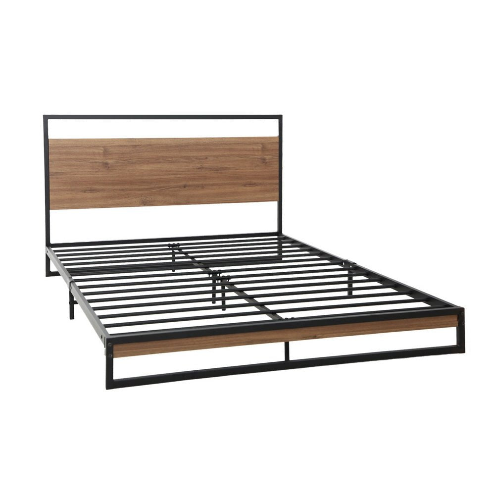 Stockton King Bed Frame - Rivercity House & Home Co. (ABN 18 642 972 209) - Affordable Modern Furniture Australia