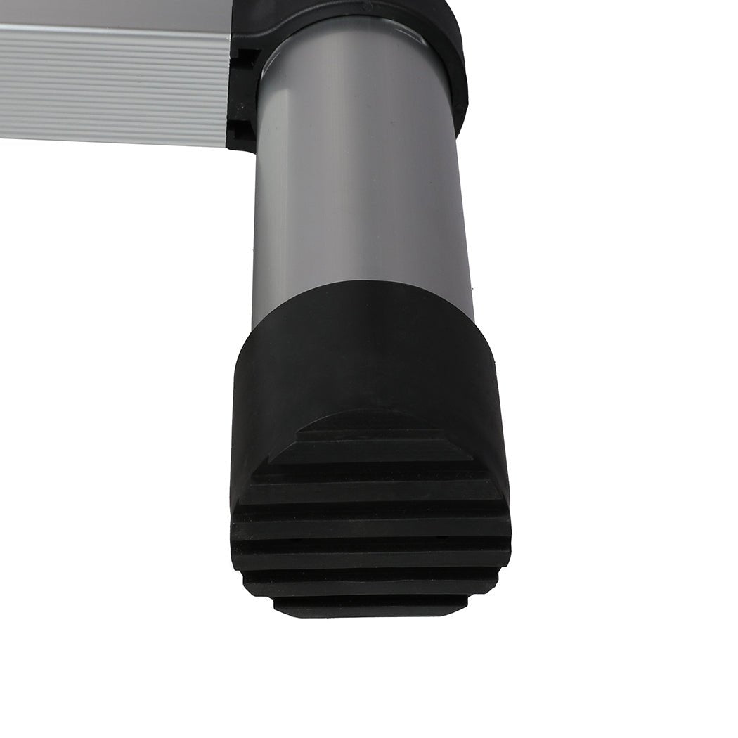 Traderight 3.2M Telescopic Multipurpose Ladder with Anti - Slip Steps - Silver - Rivercity House & Home Co. (ABN 18 642 972 209) - Affordable Modern Furniture Australia