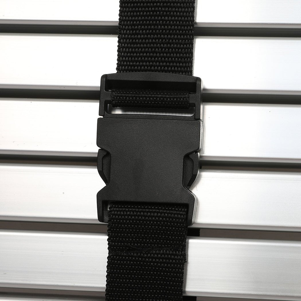 Traderight 3.2M Telescopic Multipurpose Ladder with Anti - Slip Steps - Silver - Rivercity House & Home Co. (ABN 18 642 972 209) - Affordable Modern Furniture Australia