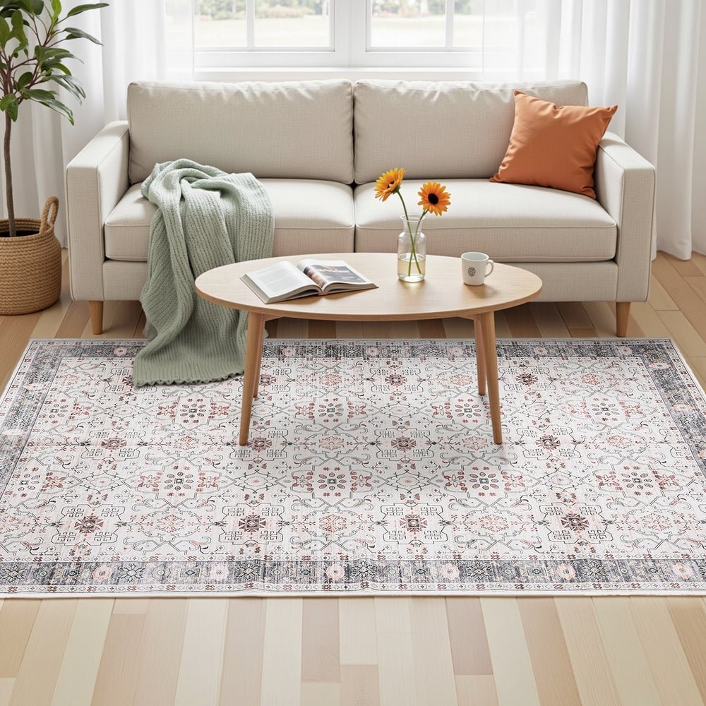Washable Floor Rug 160X230cm Large Area Rug Modern Living Room Carpet - Home & Garden > Rugs > Floor Rugs - Rivercity House & Home Co. (ABN 18 642 972 209) - Affordable Modern Furniture Australia