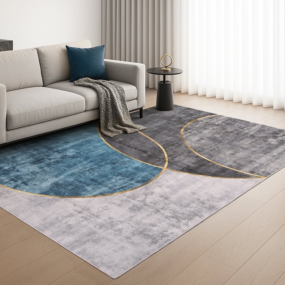 Washable Floor Rug 200X290cm Large Geometric Area Rug Modern Floor Carpet - Home & Garden > Rugs > Floor Rugs - Rivercity House & Home Co. (ABN 18 642 972 209) - Affordable Modern Furniture Australia