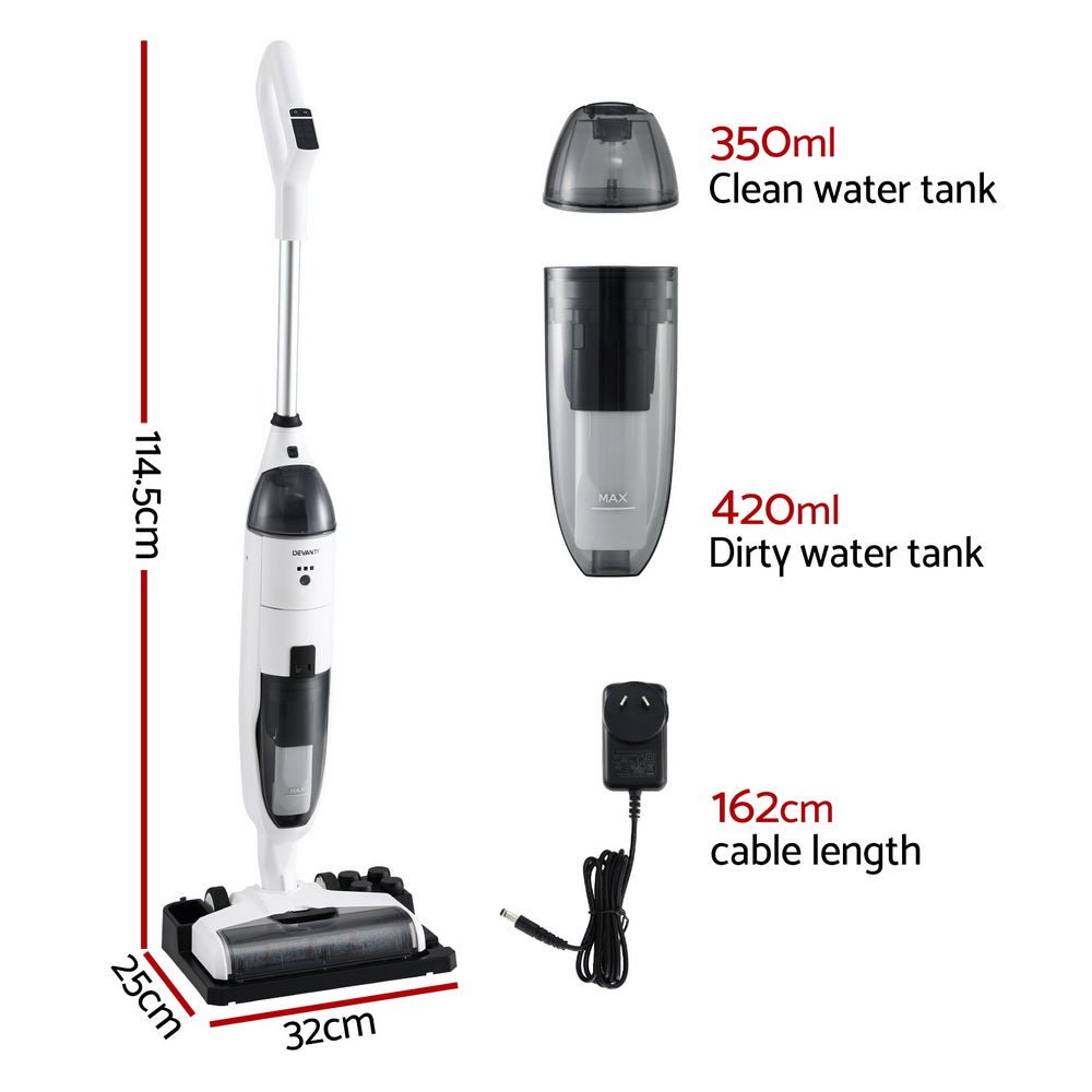 Wet Dry Stick Vacuum Cleaner 200W - Appliances > Vacuum Cleaners > Vacuums - Rivercity House & Home Co. (ABN 18 642 972 209) - Affordable Modern Furniture Australia