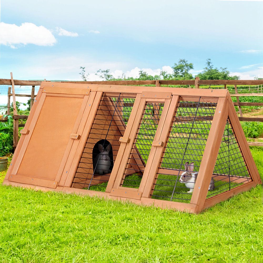 Wooden Pet Hutch - Pet Care - Rivercity House & Home Co. (ABN 18 642 972 209) - Affordable Modern Furniture Australia