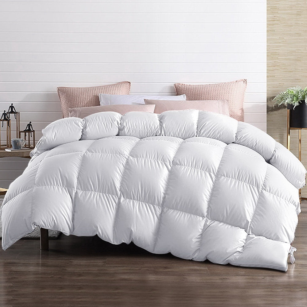 King Size Goose Down Quilt - Rivercity House & Home Co. (ABN 18 642 972 209) - Affordable Modern Furniture Australia