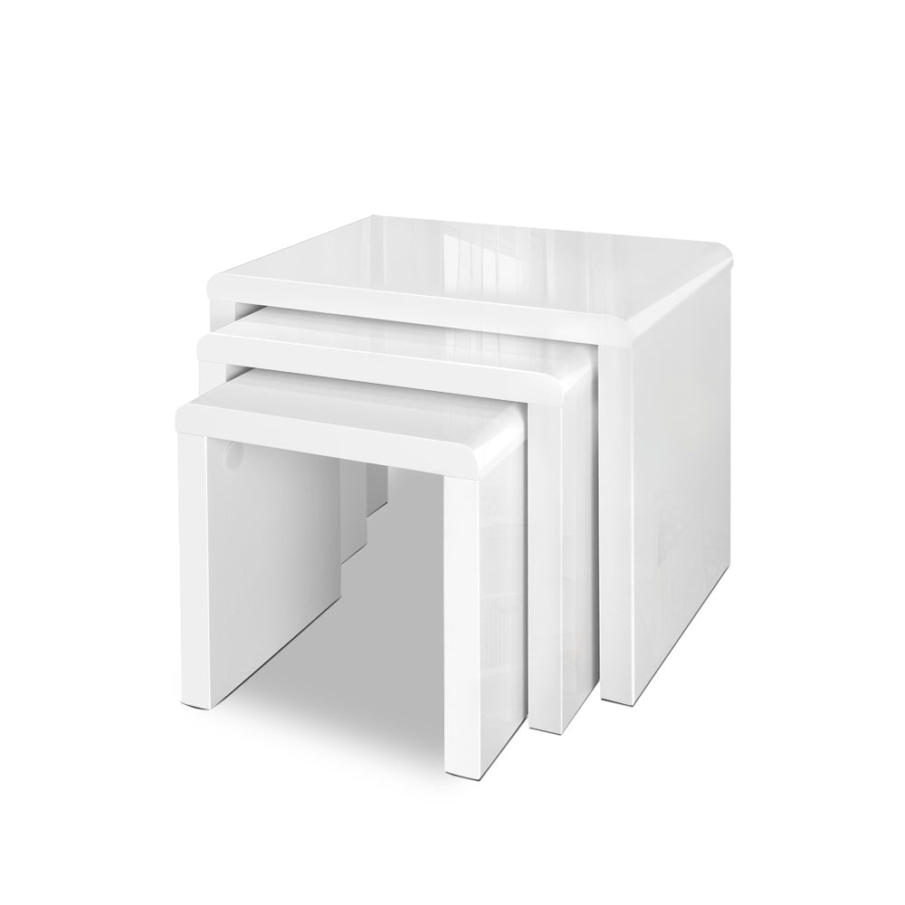 Set of 3 Nesting Tables - Furniture > Living Room - Rivercity House & Home Co. (ABN 18 642 972 209) - Affordable Modern Furniture Australia