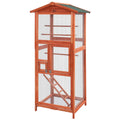 Bird Cage Wooden Pet Cages Aviary Large Carrier Travel Canary Cockatoo Parrot XL