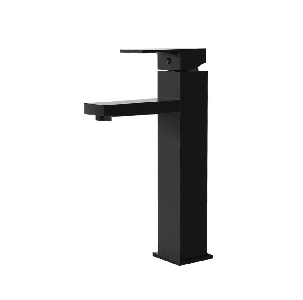 Cefito Bathroom Basin Mixer Tap Square Tall Faucet Vanity Laundry Black - Home & Garden > DIY - Rivercity House & Home Co. (ABN 18 642 972 209) - Affordable Modern Furniture Australia
