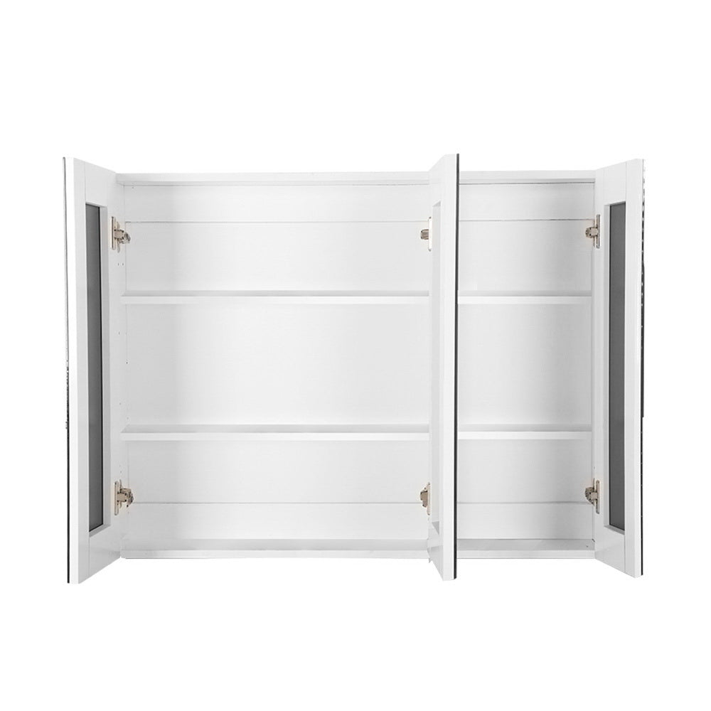 Cefito Bathroom Mirror Cabinet 1200x720mm White - Furniture > Bathroom - Rivercity House & Home Co. (ABN 18 642 972 209) - Affordable Modern Furniture Australia