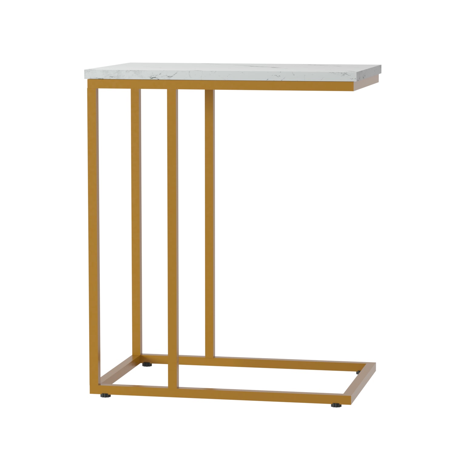 Living Room Side Table - White - Furniture > Living Room - Rivercity House & Home Co. (ABN 18 642 972 209) - Affordable Modern Furniture Australia