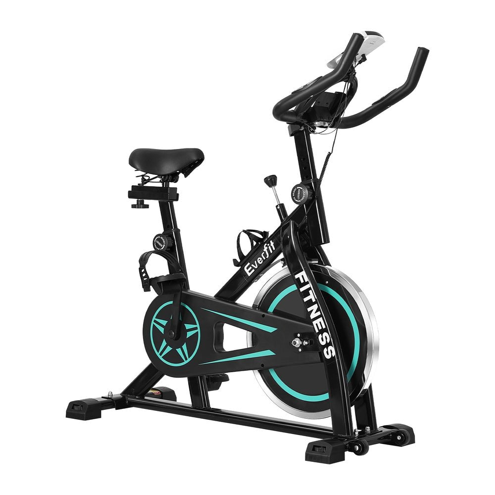 Spin Bike Exercise Bike 10kg Flywheel Fitness Home Gym 150kg capacity - Sports & Fitness > Bikes & Accessories - Rivercity House & Home Co. (ABN 18 642 972 209) - Affordable Modern Furniture Australia